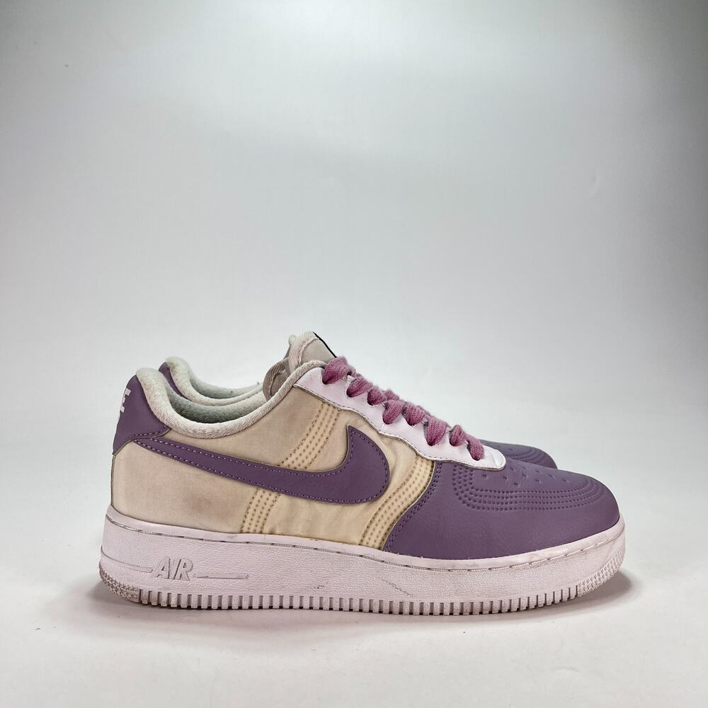 Nike Air Force 1 Low By You Custom Purple Sail Sneakers DN4164-991 Mens Size 7.5
